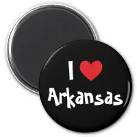 I Love Arkansas Magnet