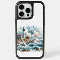 Lighthouse Coastal Beach iPhone 15 Pro Max Case