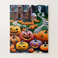 Watch out the pumpkins are coming! jigsaw puzzle