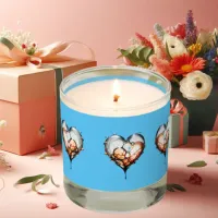 A Heart Made of Soap Bubbles Scented Candle