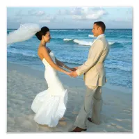 Wedding 11"x11" photo print