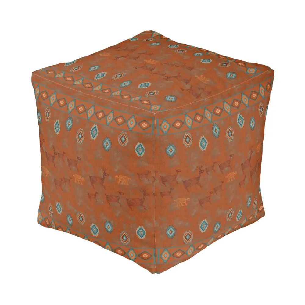 Southwest Style Poufs