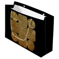 Celtic Knotwork Cross Large Gift Bag