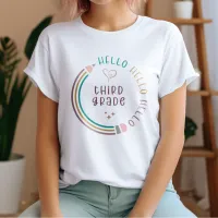 Hello third grade back to school T-Shirt