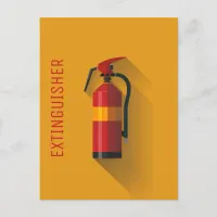 Extinguisher Postcard