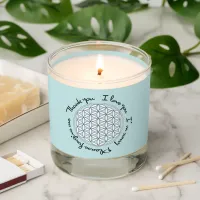 Flower of Life Ho'oponopono Scented Candle