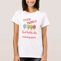 Life's Puzzle Women's Basic T-Shirt