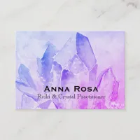 *~* Energy Healer Reiki Crystal Yoga Reiki Master Business Card