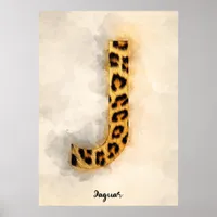 J is For Jaguar Poster