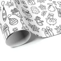 Kids Coloring Wrapping Paper