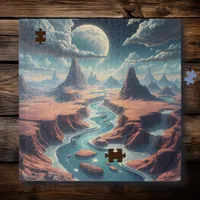 Surreal Ethereal Landscape | Magical World Jigsaw Puzzle