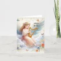 Angel Watching over You Thank You Card