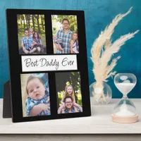 Personalized Best Daddy Ever Photo   Plaque