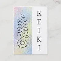 *~* Sacred Geometry Reiki  Master Practitioner Business Card