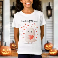 Spooking Up Love Cute Ghost Halloween  T-Shirt