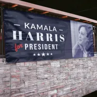 Kamala Harris for President 2024 6ft Banner Sign