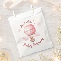 Sweet Little Girl on the Way Baby Shower Favor Bag