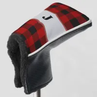 Rob Roy Tartan Red & Black Golf Club Putter Cover