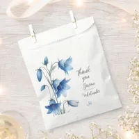 Bluebells Floral Wedding Favor Bag