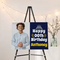 18” x 24” Happy Birthday Any Year Foam Board