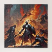 Epic Black Knight Art Puzzle Collection