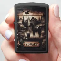 Edward's Rustic Farm Zippo Lighter