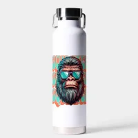 Vintage Squatch Retro Style Comic Pop Art Water Bottle