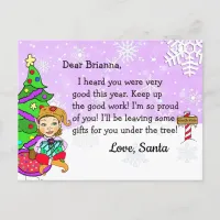 Postcards from Santa: Holiday Ethnic Elf