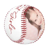 Cute Daddys Best Girls Fathers Day Personalized Baseball