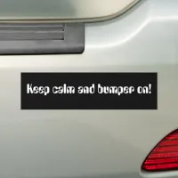 Bumper Stickers