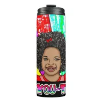 Be-You-Tiful Little African'-American Girl   Thermal Tumbler