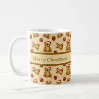 Cute Christmas Teddy Bears  Coffee Mug