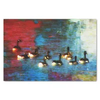 Canada Geese Decoupage Tissue Paper