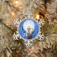 Elf Madonna Ornament