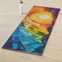 Abstract Artistic Sunshine Yoga Mat