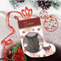 Cat Small Christmas Stocking