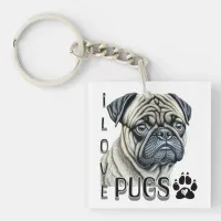 ... | Cute Dog Owners Keychain