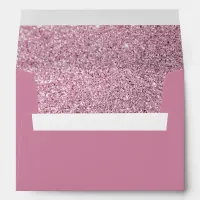 Cashmere Rose Glitter Envelope