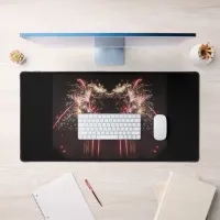 Fabulous Fireworks Desk Mat