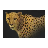 Trading Glances with a Magnificent Cheetah Placemat