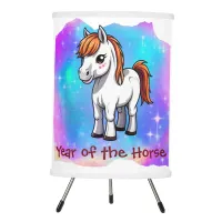 Cute Kawaii Chinese Zodiac Year of the Horse | Tripod Lamp