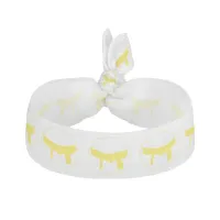 Martial Arts Yellow Belt Hair Tie