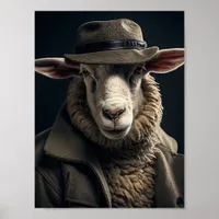 Sheep in Human Clothes Poster