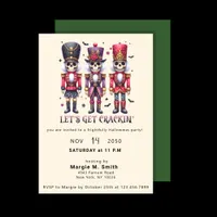 Holiday Hallowmas Party Halloween Christmas Invitation