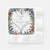 Beautiful,elegant & whimsical wedding themed decor napkins