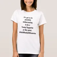 Anti Trump No Id Needed for Groceries Shirt