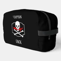 Personalized Jolly Roger (Cutlass) Dopp Kit