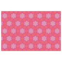 Pretty Stars Rosy Pink and Orange Tissue Paper