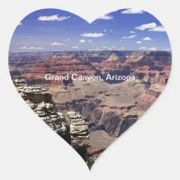 Grand Canyon, Arizona Heart Sticker