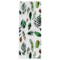 Green Foliage Botanical Nature  Wine Gift Bag